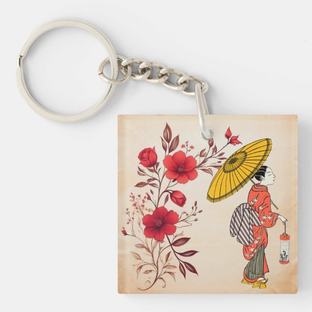 Porte-clefs Porte - clé asiatique (Devant)