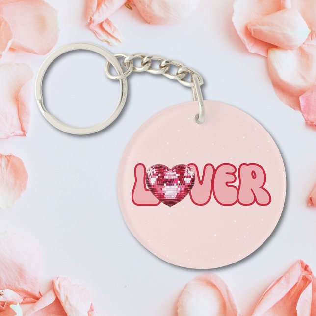 Porte-clefs Porte - clé avec Coeur et Amour Design (Keychain with Heart and Love Design)