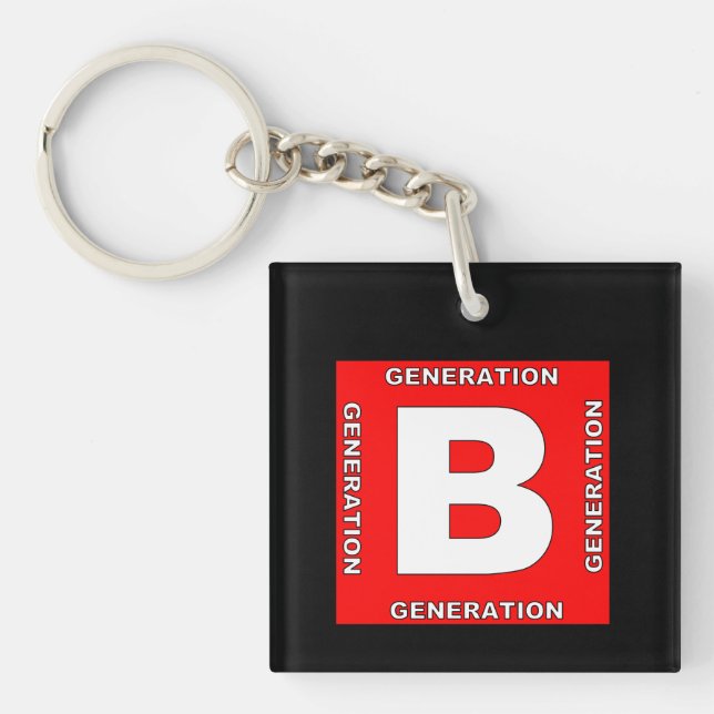 Porte-clefs Porte - clé Baby Boomer (Devant)