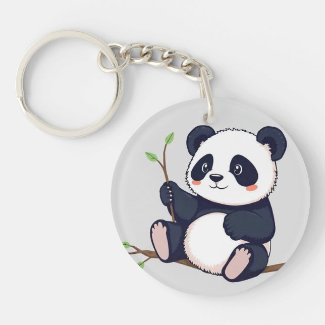 Porte-clefs Porte - clé Baby Panda (Devant)