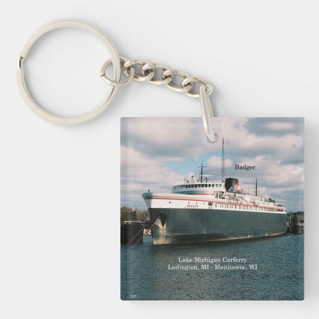 Porte-clefs Porte - clé Badger (Devant)