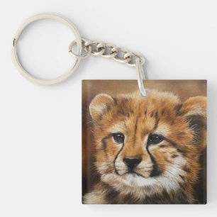 Porte-clefs Porte - clé bilatéral de CUB de guépard