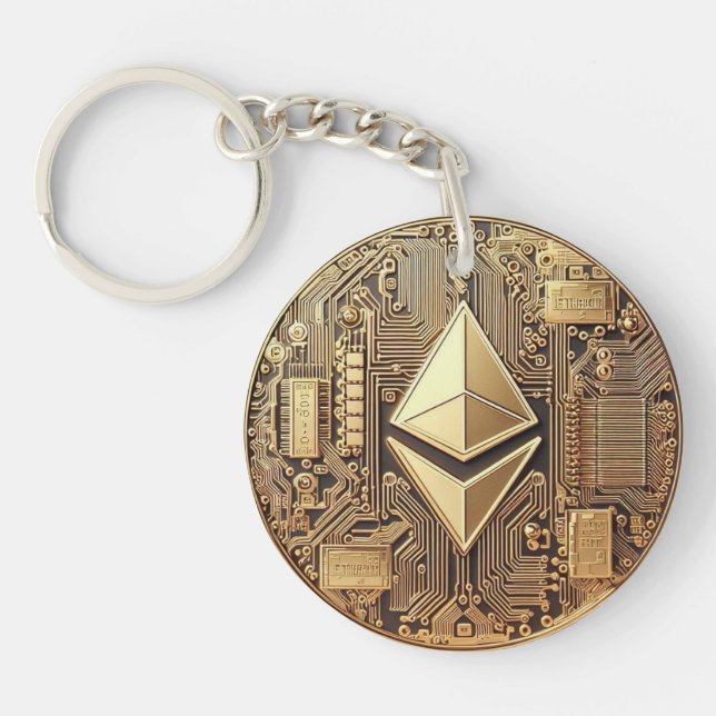 Porte-clefs Porte - clé BitCap Ethereum (Devant)