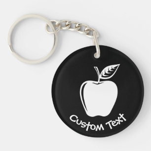 Porte-clefs Porte - clé blanc Apple