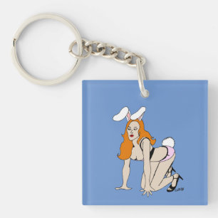 Porte-clefs porte - clé bunnygirl