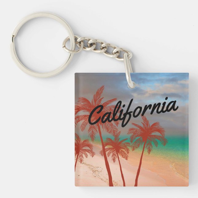 Porte-clefs Porte - clé californien (Devant)