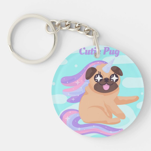 Porte-clefs Porte - clé Carlin Unicorn (Devant)