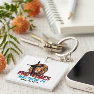 Porte-clefs porte - clé carré (à un côté)