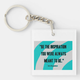 Porte-clefs Porte - clé Carré Inspiration