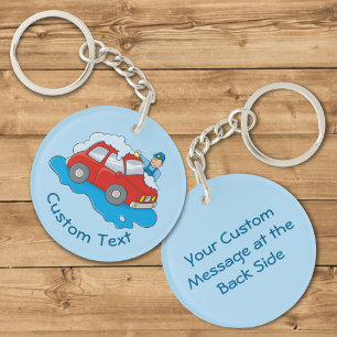 Porte-clefs Porte - clé Carwash Man