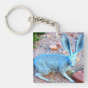Porte-clefs porte - clé chanceux de lapin