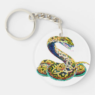 Porte-clefs Porte - clé chanceux du serpent   de zodiaque