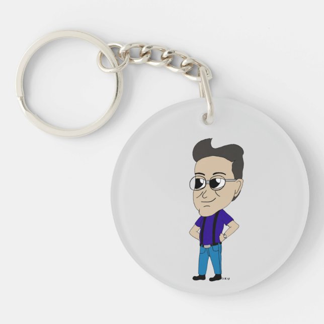 Porte-clefs porte - clé chibi (Devant)