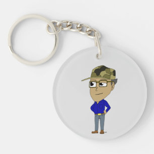 Porte-clefs porte - clé chibi