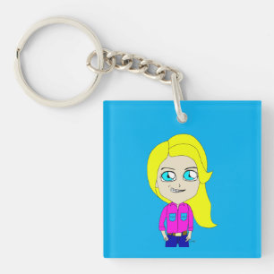 Porte-clefs porte - clé chibi