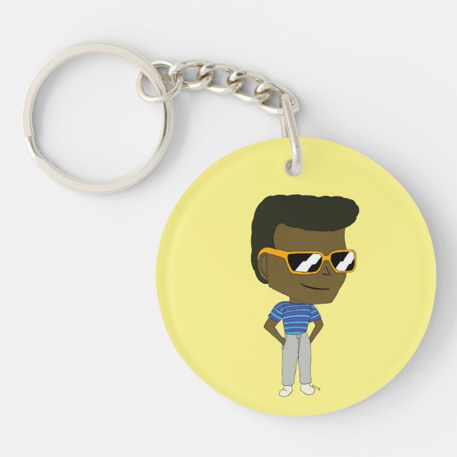 Porte-clefs porte - clé chibi (Devant)