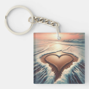 Porte-clefs porte - clé "Coeur gracieux"