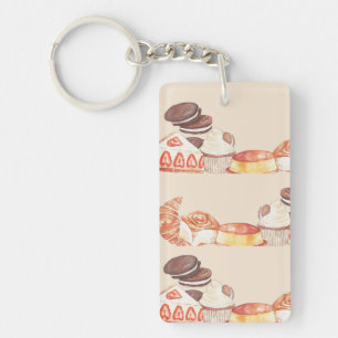 Porte-clefs Porte - clé Croissant