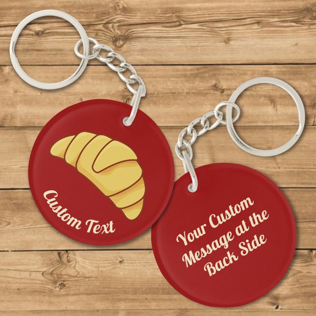Porte-clefs Porte - clé Croissant (Créateur téléchargé)