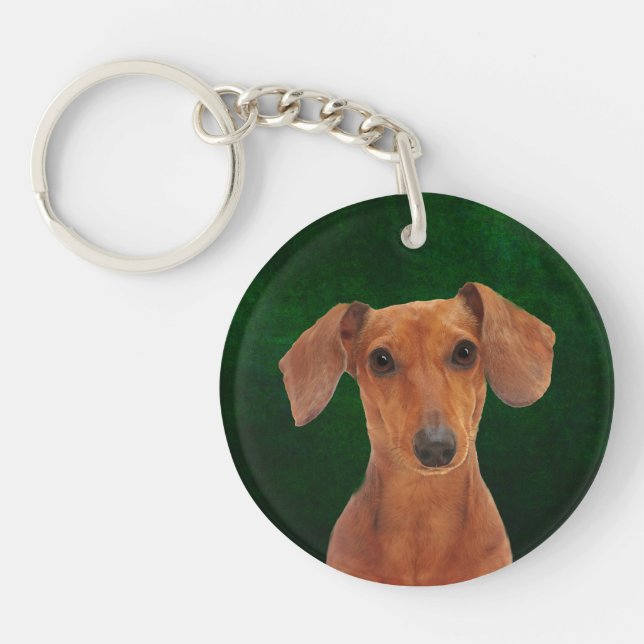 Porte-clefs Porte - clé Dachshund (Devant)
