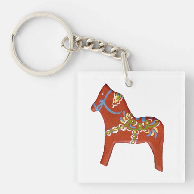 Porte-clefs Porte - clé Dala Horse (Devant)