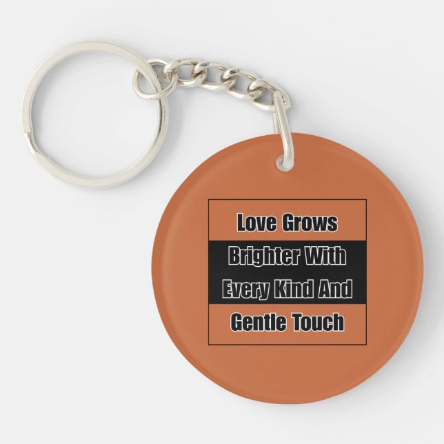 Porte-clefs Porte - clé d'amour (Devant)