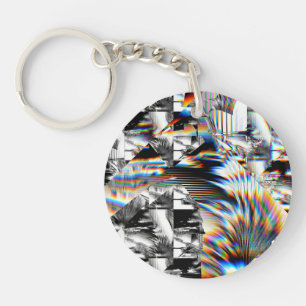 Porte-clefs Porte - clé d'attaque arc-en-ciel
