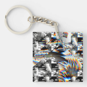 Porte-clefs Porte - clé d'attaque arc-en-ciel
