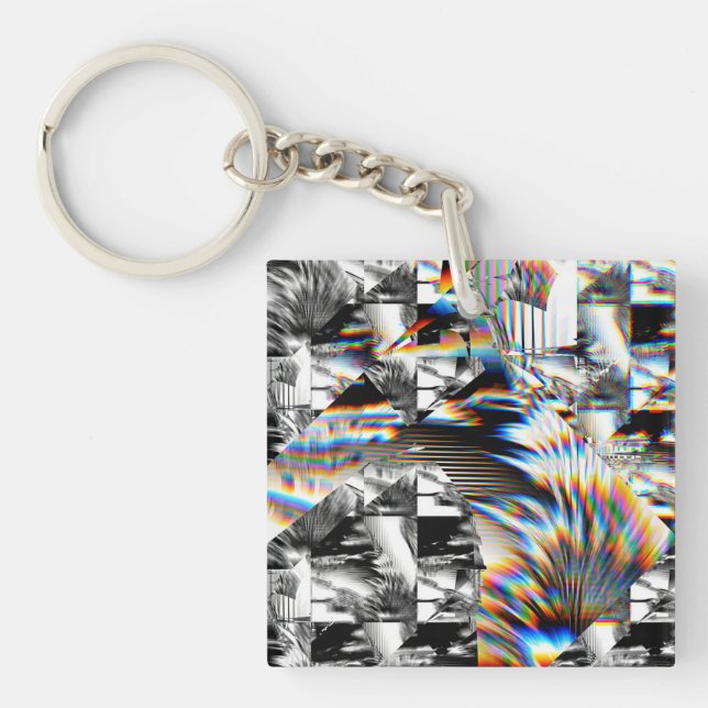 Porte-clefs Porte - clé d'attaque arc-en-ciel (Devant)