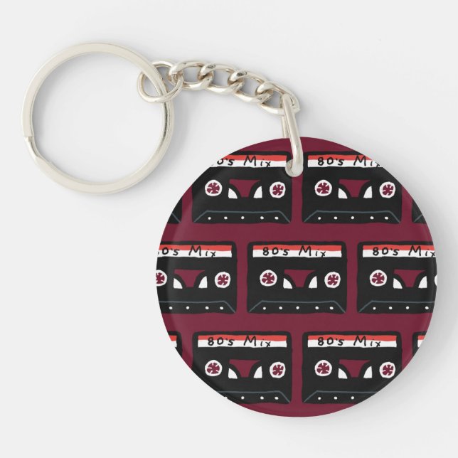 Porte-clefs Porte - clé de bandes de cassettes (Devant)