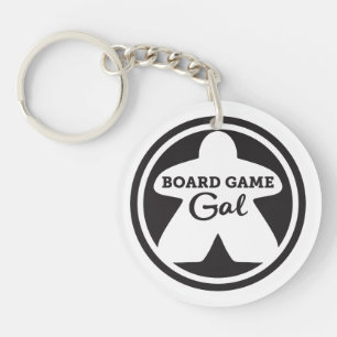 Porte-clefs Porte - clé de cadre noir Game Gal