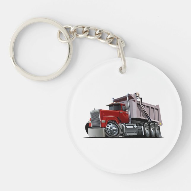 Porte-clefs Porte - clé de camion de dessin (Devant)