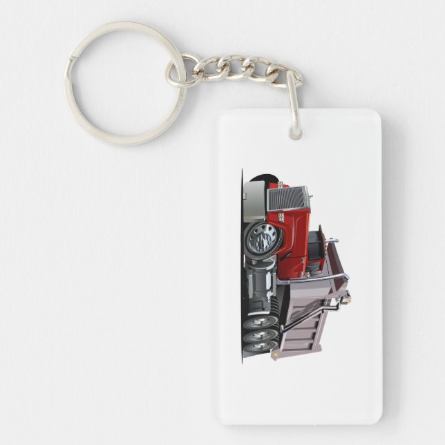 Porte-clefs Porte - clé de camion de dessin (Devant)