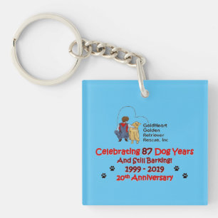 Porte-clefs Porte - clé de célébration de GoldHeart