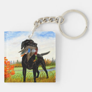 Porte-clefs Porte - clé de chasse au chien