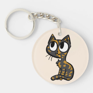 Porte-clefs Porte - clé de chat Tortoiseshell