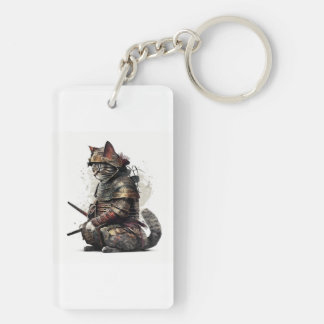 Porte-clefs Porte - clé de chats Samurai
