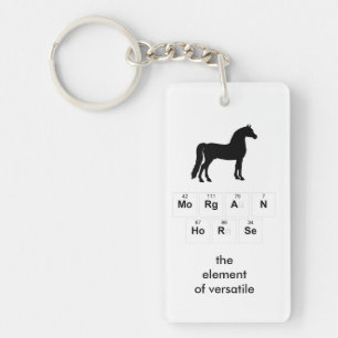 Porte-clefs Porte - clé de cheval de Morgan