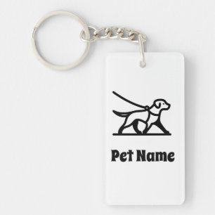 Porte-clefs Porte - clé de chien, Porte - clé de chien Walker