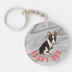 Porte-clefs Porte - clé de chiot de Bull terrier