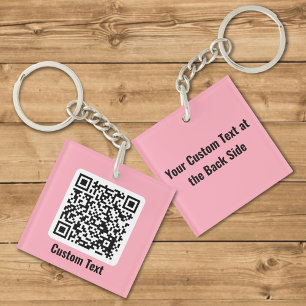 Porte-clefs Porte - clé de code QR