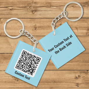 Porte-clefs Porte - clé de code QR