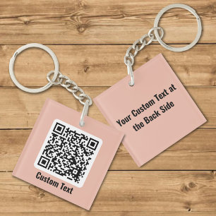 Porte-clefs Porte - clé de code QR