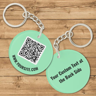 Porte-clefs Porte - clé de code QR