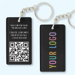 Porte-clefs Porte - clé de code QR en acrylique noire avec rec<br><div class="desc">Personnalisez notre porte - clé de code QR acrylique haut de gamme avec votre lien de code QR, le logo de l'entreprise (sur le côté opposé) et le texte personnalisé. Il est imperméable et résistant aux UV. Les porte - clés QR sont un moyen pratique pour vous de partager vos...</div>