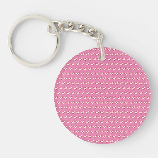 Porte-clefs Porte - clé de coeur (Devant)