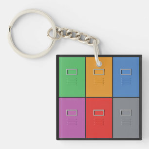 Porte-clefs Porte - clé de coutume de classeur