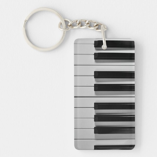 Porte-clefs Porte - clé de coutume de clavier de piano (Devant)