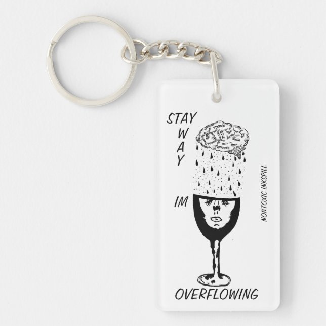 PORTE-CLEFS PORTE - CLÉ DE DÉPASSEMENT DE LA MI (Devant)