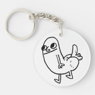 Porte-clefs Porte - clé de Dickbutt (double face)